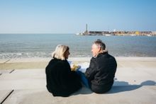 Fish and chips on Kings Steps, Margate