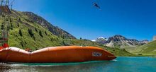 Tignes airbag jump, Alpine Antics activity