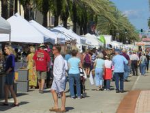 Halifax Art Festival in Daytona Beach, Florida