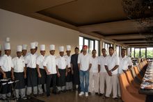 Ranbir Kapoor and Kitchen Team of Jetwing Hotels