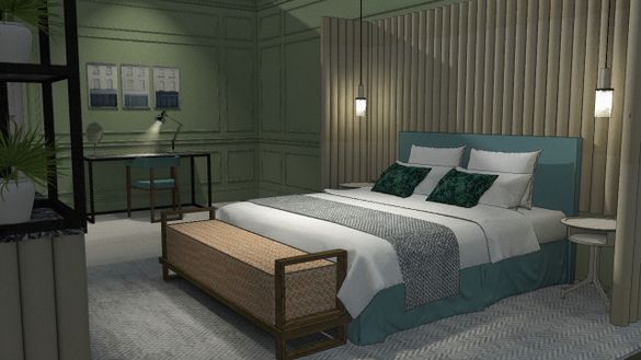 The Conscious Bedroom installation 