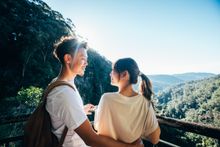 Japanese Visitors In Hinterland