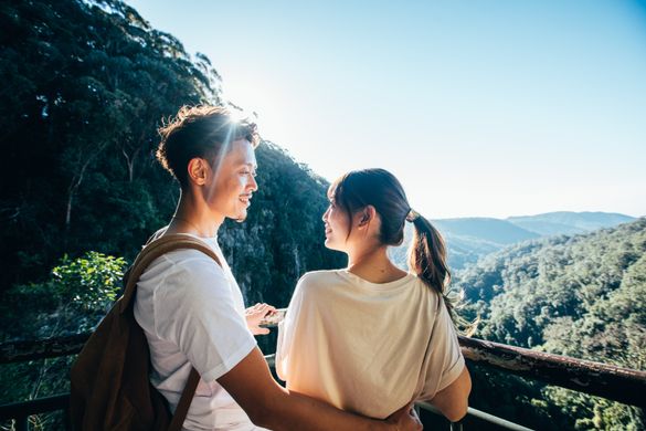 Japanese Visitors In Hinterland
