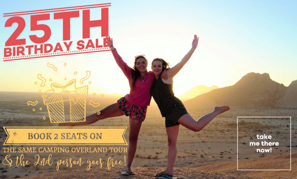 Celebrate Acacia Africa's 25th Birthday with a 2 FOR 1 Safari