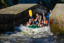 Cesky Krumlov rafting
