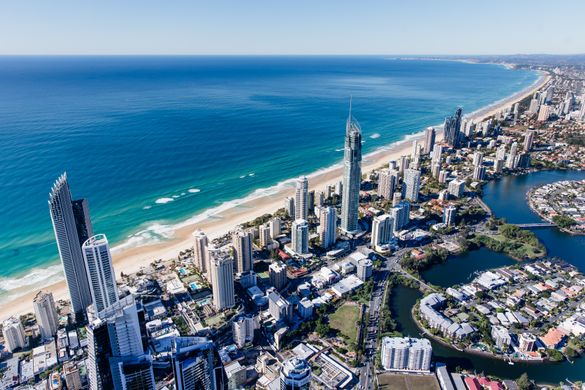 City Of Gold Coast Aerial