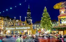 Striezelmarkt Christmas market in Dresden