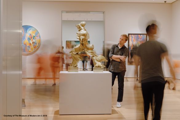  Pictured: Unique Forms of Continuity in Space by Umberto Boccioni, Museum of Modern Art (MoMA).