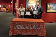 The Urban Ecology Center, Gothic Milwaukee, and Grohmann Museum each received MTJA's GEMmy Award.