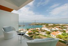 Aussicht vom Balkon des neuen Palladium Hotels Menorca