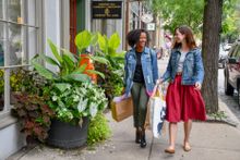 Shopping in Chestnut Hill. Image courtesy of PHLCVB.