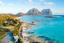 The Lagoon Drone Shot