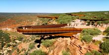 Artist impression of Kalbarri Skywalk