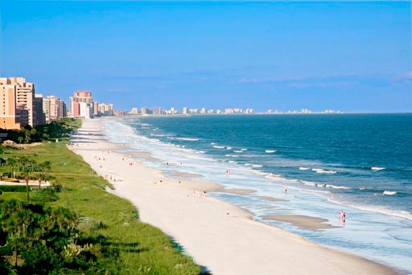 Myrtle Beach, South Carolina Coastline
