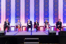 TravMedia's IMM at Sands Resorts Macao included the TravMedia Summit conference, where a panel of speakers discussed key travel industry issues.