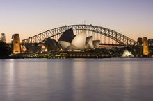 Sydney Opera House and Sydney Harbour Bridge