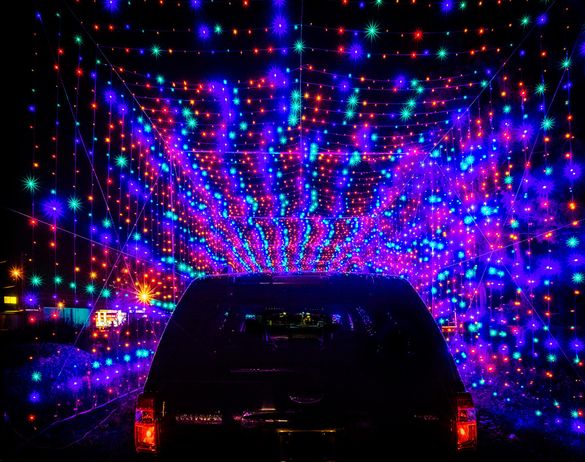 Magic of Lights is a dazzling, drive-through holiday lights experience featuring favorite holiday scenes and characters using the latest LED technology and digital animations.