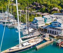Marigot Bay Marina and Marina Village