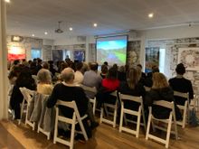 Audience at Chimu's Small Ship Cruising Roadshow 