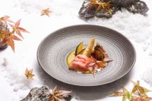 NOBU InterContinental Hong Kong - KINMEDAI SASHIMI Karashi Su Miso  (Winter Set Menu)