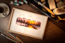 Visual Art Tea Workshop:  The Tea-ny Tiny Canvas