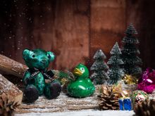 2019 Christmas bear & duck