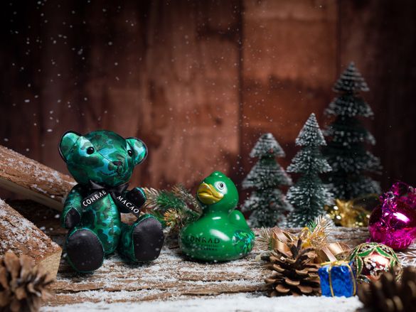 2019 Christmas bear & duck
