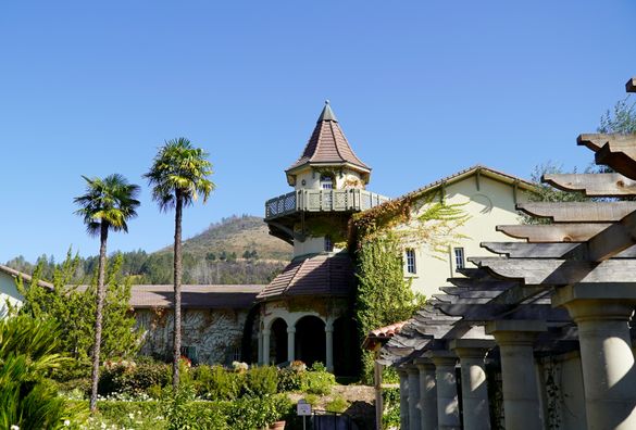 Chateau St. Jean in Sonoma Valley, November 2019
