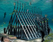 7_Museum of Underwater Art Installation at John Brewer Reef