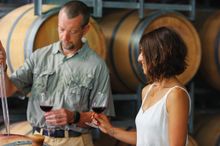Wine tasting at Ballandean Estate