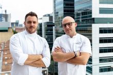Head Chef Dario Manca and Executive Chef Roy Ner 