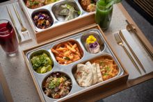 VEDA, Hong Kong’s ground-breaking flagship vegetarian restaurant, has launched two brand new Tiffin Lunch (HK8) featuring an array of foods from opposite culinary origins, available every day.