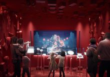 ACMI new exhibition render Foley room