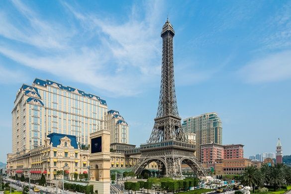 Photo caption: With approximately 2,500 guestrooms and suites and a half-scale recreation of the Eiffel Tower, The Parisian Macao has become one of Macao’s most popular destinations since opening in September 2016.