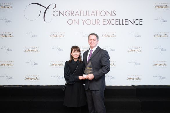 Photo caption:  Louis Vuitton from Shoppes at Four Seasons received the award for Best Store Performance – Luxury Fashion at the Sands Retail Awards Ceremony which took place at Four Seasons Hotel Macao, Cotai Strip.