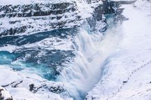 Gullfoss Winter 2 - Golden Circle Platinum Tour - Norris Niman