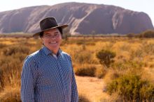 Opera Australia's Artistic Director Lyndon Terracini at Uluru