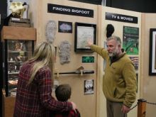 Cliff Barackman of the North American Bigfoot Center in Boring, Oregon