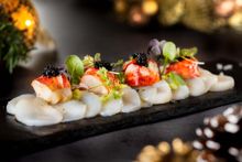 La Table French Brasserie - Hokkaido Scallop Carpaccio & Boston Lobster