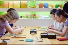 Straw craft experience