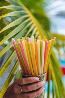 Edible Straws at LUX* South Ari Atoll