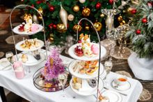 Festive High Tea by Anna Polyviou at Shangri-La Hotel, Sydney 2019