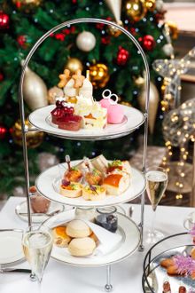 Festive High Tea by Anna Polyviou at Shangri-La Hotel, Sydney 2019