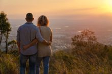Mount Archer sunset
