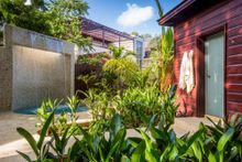 The tranquil Spa Village at Marigot Bay Resort and Marina, St Lucia