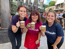 Visit Orlando's three-person team vacationed virtually non-stop to experience all there is to do across the destination, including theme parks like Universal's Islands of Adventure, pictured here. Now complete, the “MORlando Challenge” uncovered 121 days 