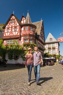 Spaziergang durch die Altstadt von Bacharach