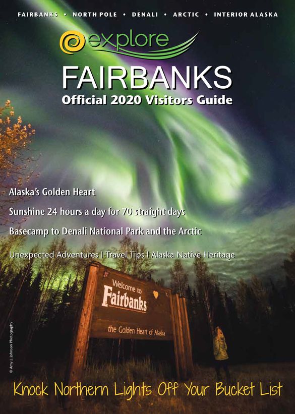 Fairbanks 2020 Visitors Guide Cover