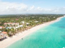 Strand am TRS Turquesa Hotel in Punta Cana