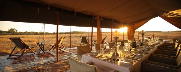 Nigel Archer Safaris, Mess Tent Nigel Archer Safaris, Mess Tent
